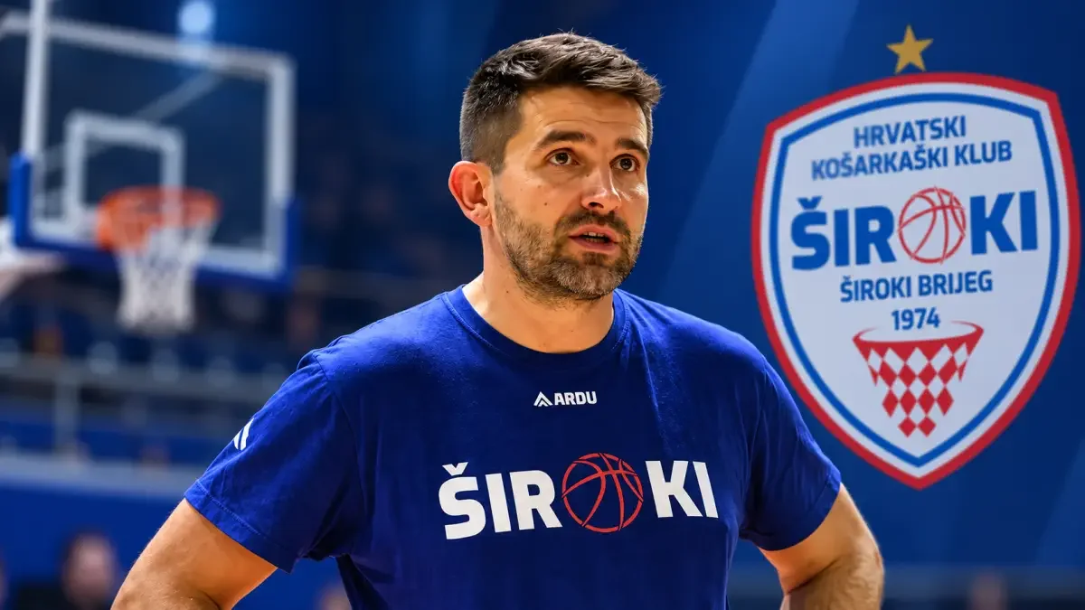 Trener HKK Široki TT Kabeli Marijan Bagarić uoči početka nove sezone ABA lige.